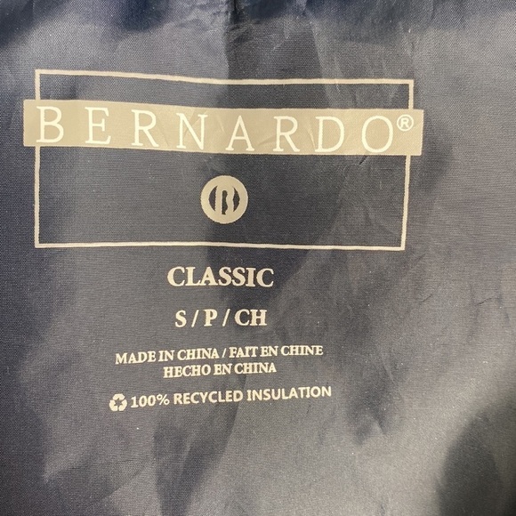 Bernardo Ecoplume Packable Jacket Size Small - Picture 3 of 7